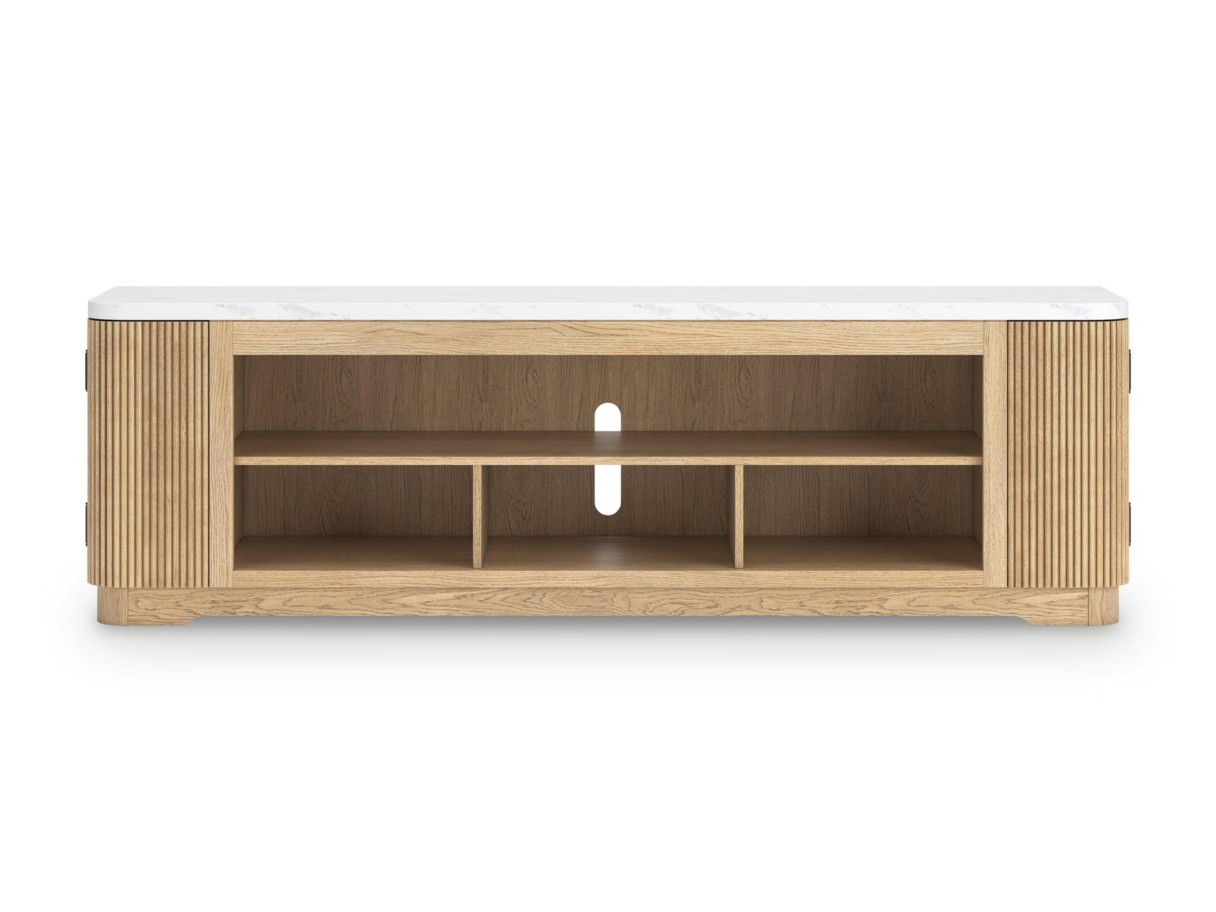 Camdill Light Brown 80" TV Stand