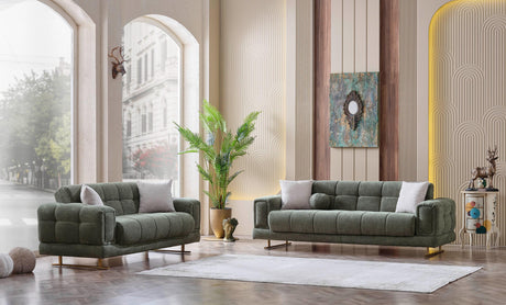 Cove Green Boucle Living Room Set [ETA: 05/30]