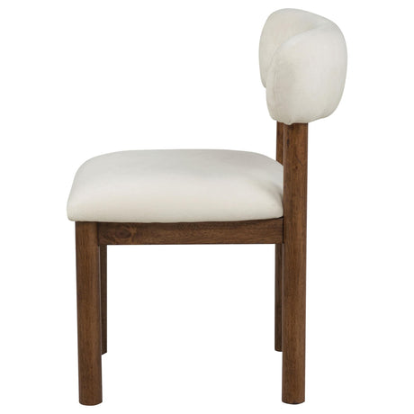 Faulkner Cream Upholstered Dining Side Chair Set of 2 — product image 6