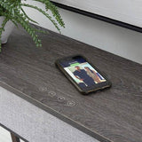 A4000640 Console Sofa Table W/speaker & Charger - Ella Furniture