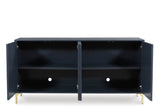 A4000677 Dark Blue Accent Cabinet 72"L