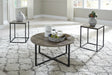 Two-Tone Coffee Table with Two End Tables — product view