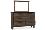 Gray Modern Traditional Solid Wood Veneers Fabric Upholstered Tufted Shelves Bedroom Set - Ella Furniture