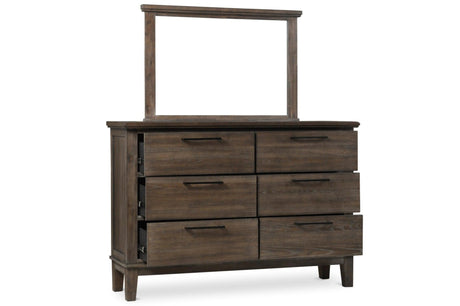 Gray Modern Traditional Solid Wood Veneers Fabric Upholstered Tufted Shelves Bedroom Set - Ella Furniture
