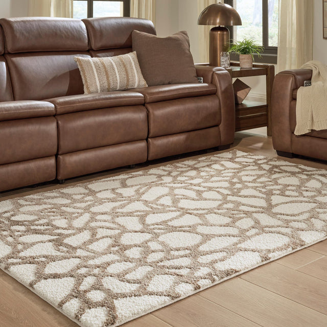 Wessonland Ivory/Brown/Gray Medium Rug — product view