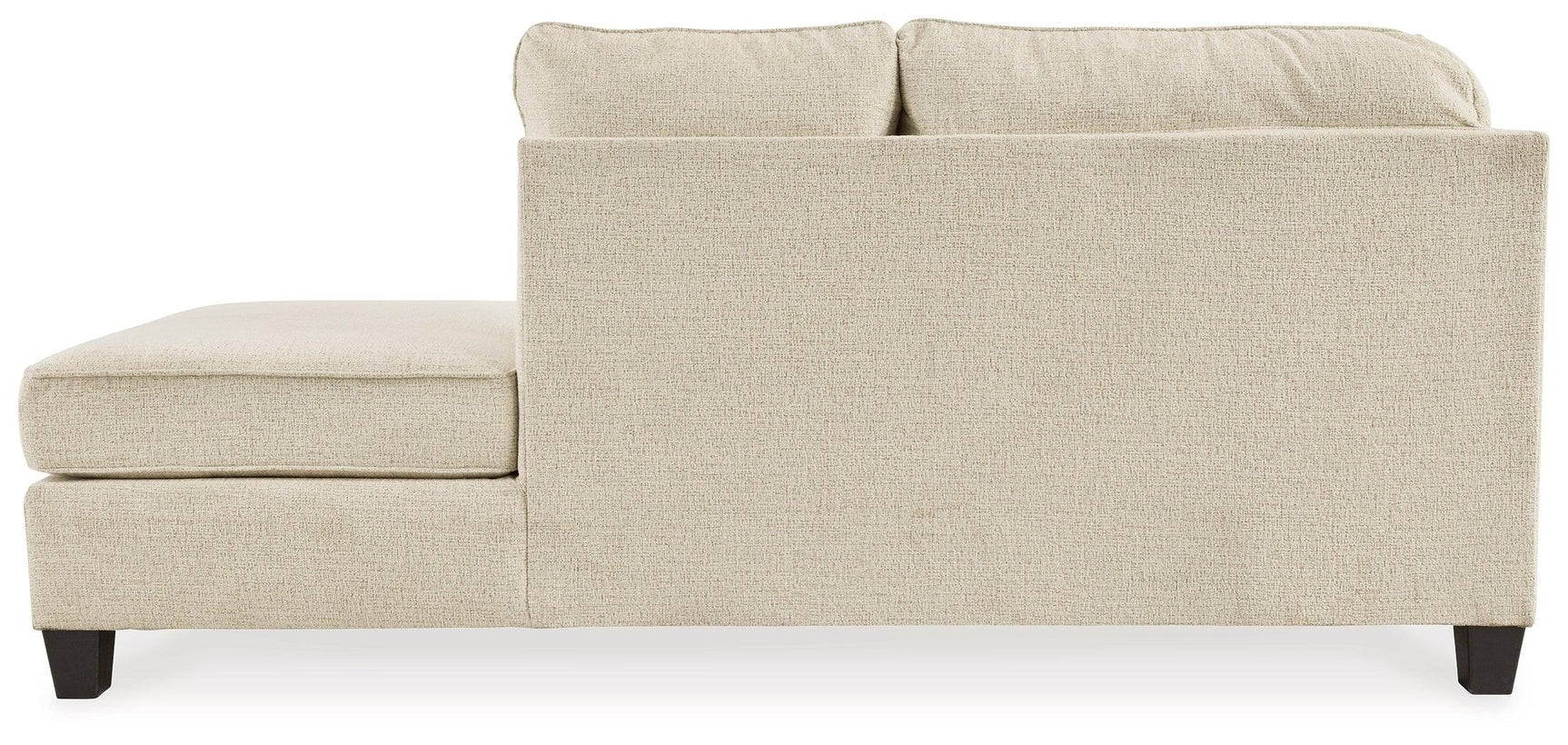 Abinger Natural 2-Piece Sectional With Ottoman - Ella Furniture