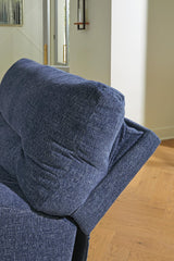 Acklen Place Navy Performance Fabric,Next-Gen Nuvella™ 6-Piece Power Reclining Sectional with Chaise view 2