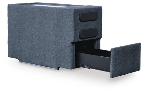 Modmax Ink Next-Gen Nuvella™ 5-Piece Sectional — angled view