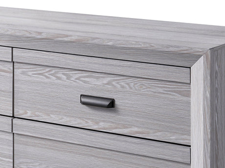 Adelaide Drift Wood Modern Contemporary Solid Wood And Veneers 2-Drawers Nightstand - Ella Furniture