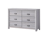 Adelaide Drift Wood Modern Contemporary Solid Wood And Veneers 2-Drawers Nightstand - Ella Furniture