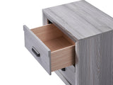 Adelaide Drift Wood Modern Contemporary Solid Wood And Veneers 2-Drawers Nightstand - Ella Furniture