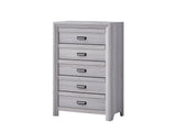 Adelaide Drift Wood Modern Contemporary Solid Wood And Veneers 2-Drawers Nightstand - Ella Furniture