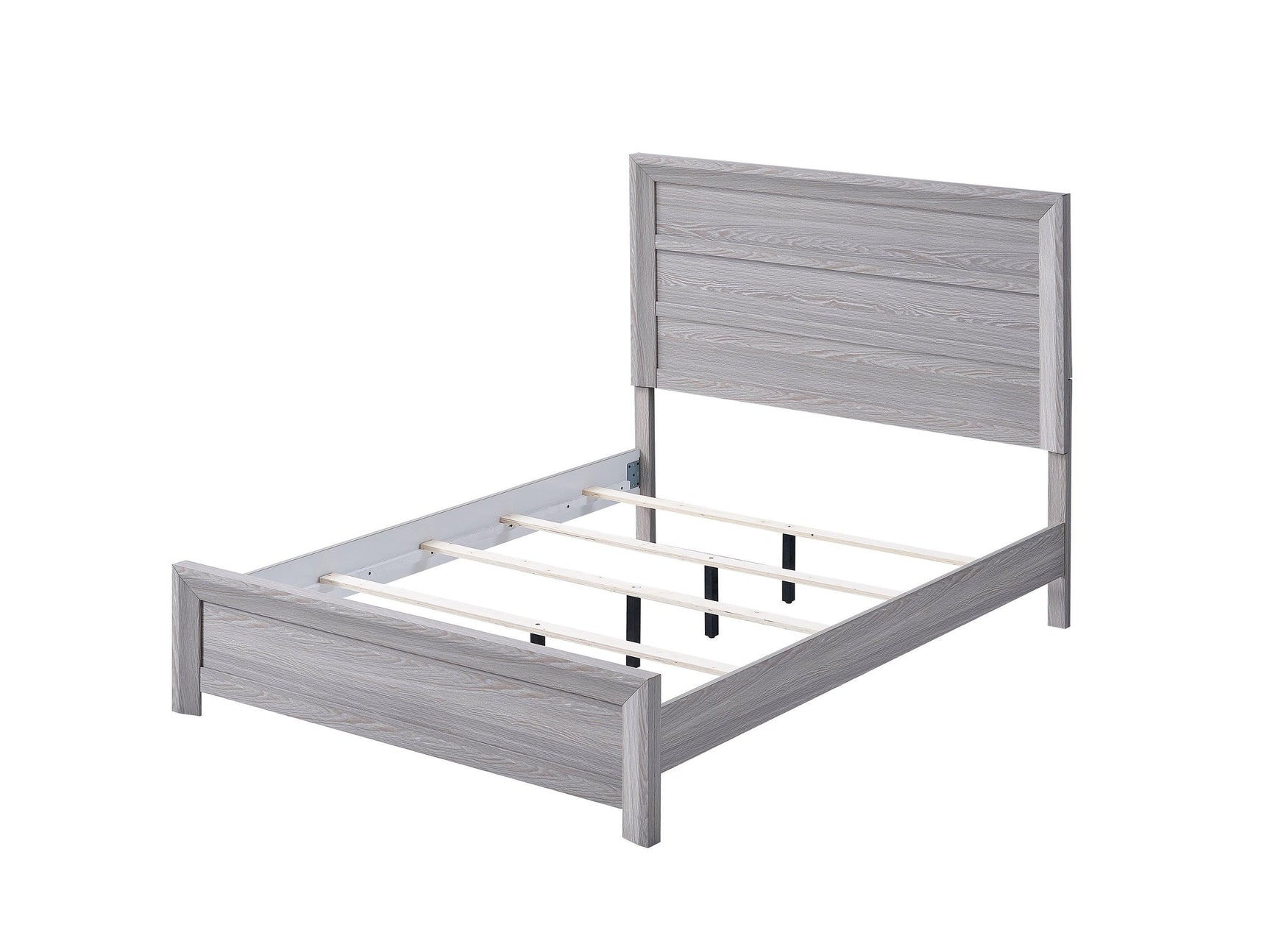 Adelaide Drift Wood Modern Contemporary Solid Wood And Veneers 5-Drawers Chest - Ella Furniture