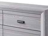 Adelaide Drift Wood Modern Contemporary Solid Wood And Veneers 5-Drawers Chest - Ella Furniture