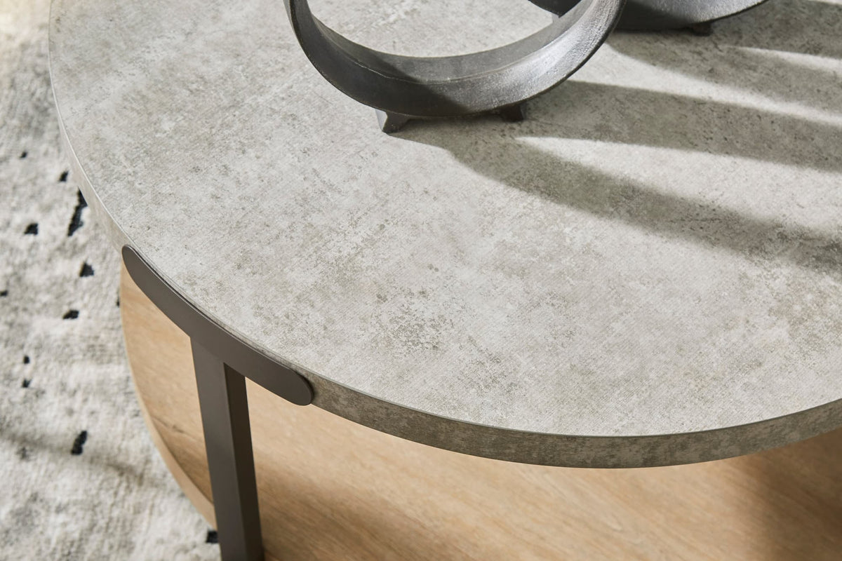 Light Brown Coffee Table and End Table Set — product image 3