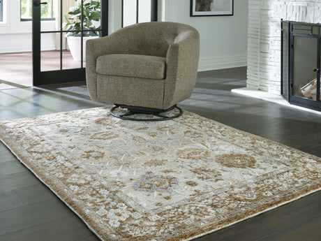 Ainswick Brown/Beige/Gray Memory Foam Medium Rug view 2