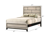 Akerson Chest Drift Wood, Contemporary Sleek And Modern Wood, Metal 5 Drawers - Ella Furniture
