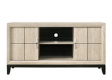 Akerson Chest Drift Wood, Contemporary Sleek And Modern Wood, Metal 5 Drawers - Ella Furniture