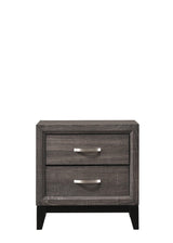 Akerson Grey Tv Stand Drift Wood, Driftwood Entertainment Console With Metal Legs With Storage Doors for Living Room - Ella Furniture