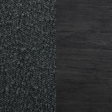 Alba Boucle Upholstered Counter Height Dining Chair Black And Charcoal Grey (Set Of 2) 123139 - Ella Furniture