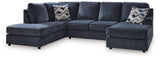 Albar Place Cobalt 2-Piece Sectional 95302S2 - Ella Furniture