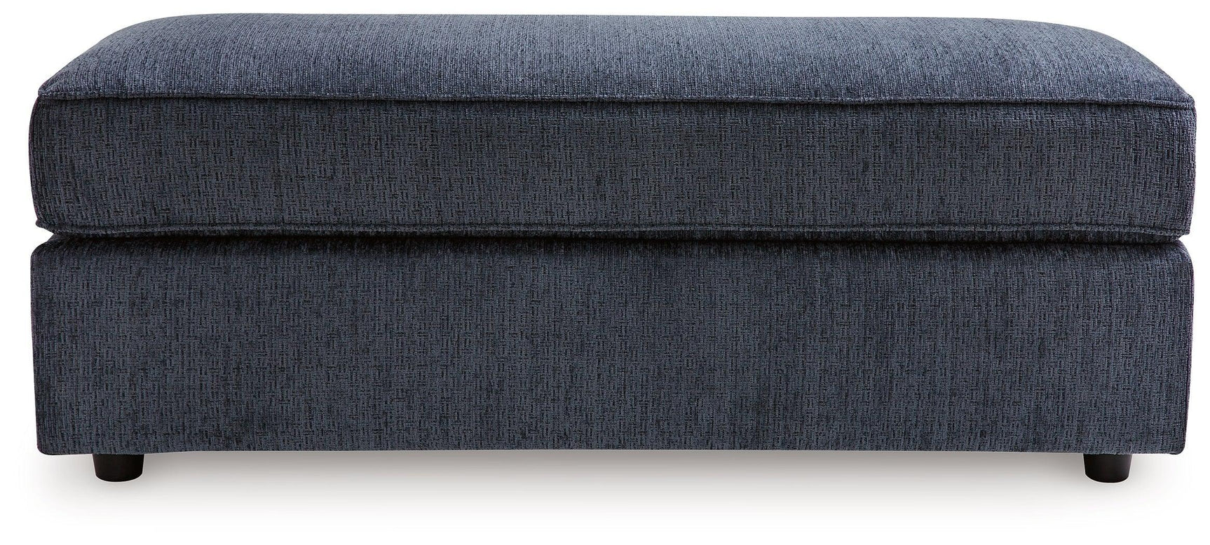 Albar Place Cobalt Chenille Oversized Accent Ottoman - Ella Furniture