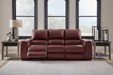 Alessandro Garnet Sofa, Loveseat And Recliner - Ella Furniture