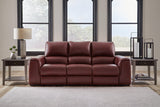 Alessandro Garnet Sofa, Loveseat And Recliner - Ella Furniture