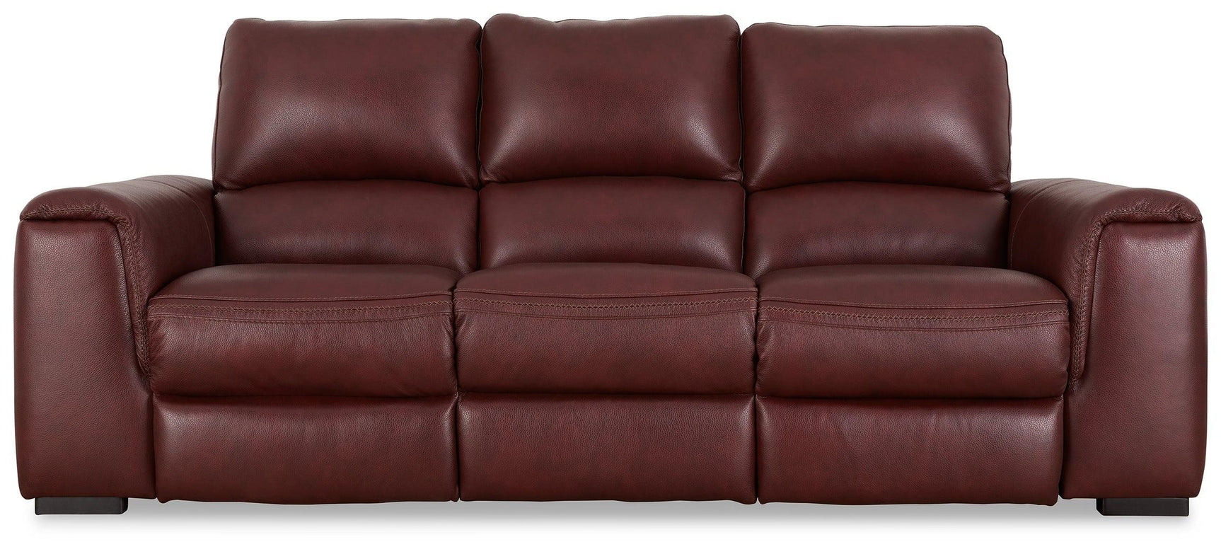 Alessandro Garnet Sofa, Loveseat And Recliner - Ella Furniture