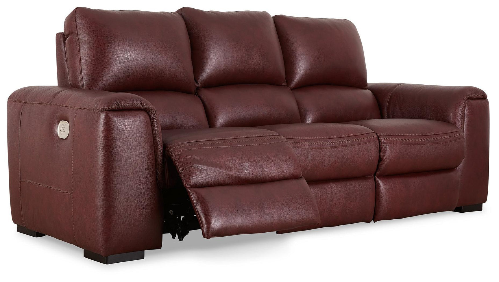 Alessandro Garnet Sofa, Loveseat And Recliner - Ella Furniture