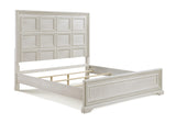 Alexandria Cream Modern Contemporary Solid Wood Bedroom Set - Ella Furniture