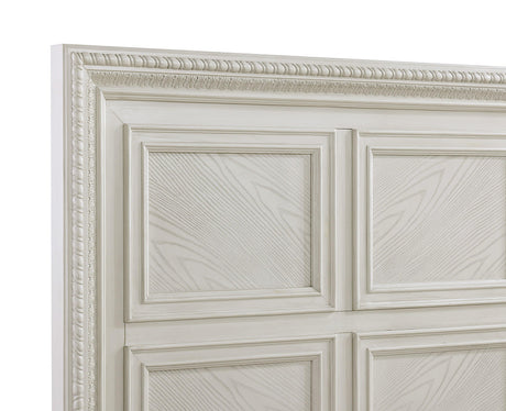 Alexandria Cream Modern Contemporary Solid Wood Bedroom Set - Ella Furniture