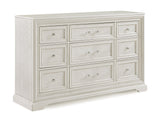 Alexandria Cream Modern Contemporary Solid Wood Bedroom Set - Ella Furniture