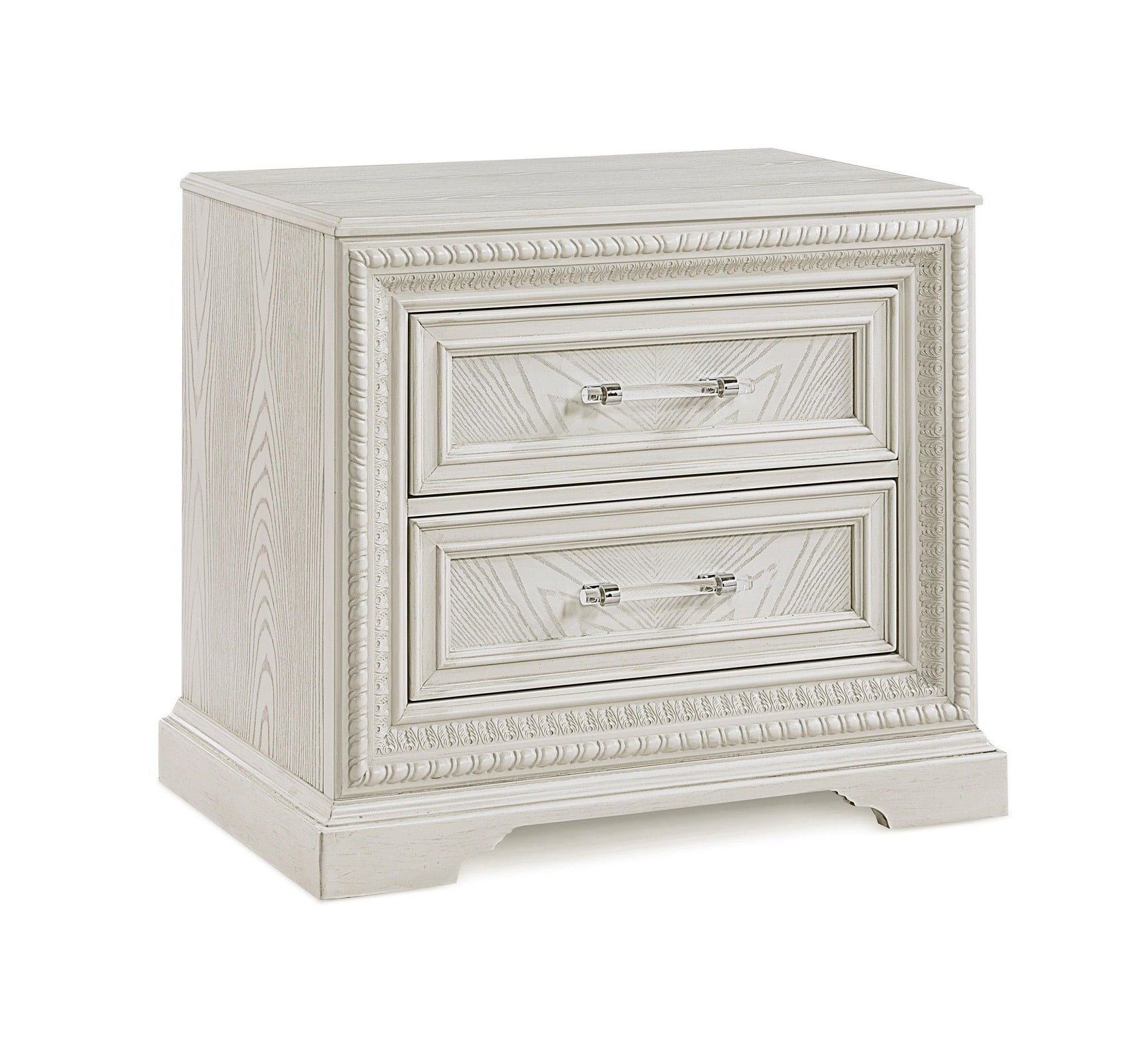 Alexandria Cream Modern Contemporary Solid Wood Bedroom Set - Ella Furniture