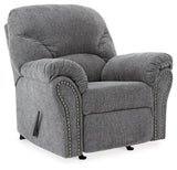 Allmaxx Pewter Sofa, Loveseat And Recliner - Ella Furniture