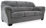 Allmaxx Pewter Sofa, Loveseat And Recliner - Ella Furniture