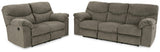 Alphons Putty Sofa And Loveseat - Ella Furniture