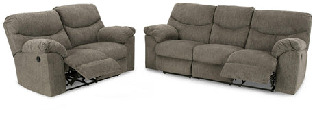 Alphons Putty Sofa And Loveseat - Ella Furniture