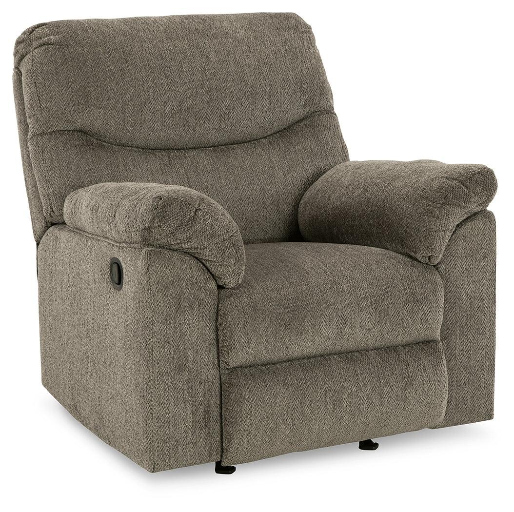 Alphons Putty Sofa, Loveseat And Recliner - Ella Furniture