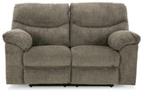 Alphons Putty Sofa, Loveseat And Recliner - Ella Furniture
