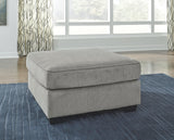 Altari Alloy 2-Piece Sleeper Sectional With Ottoman - Ella Furniture