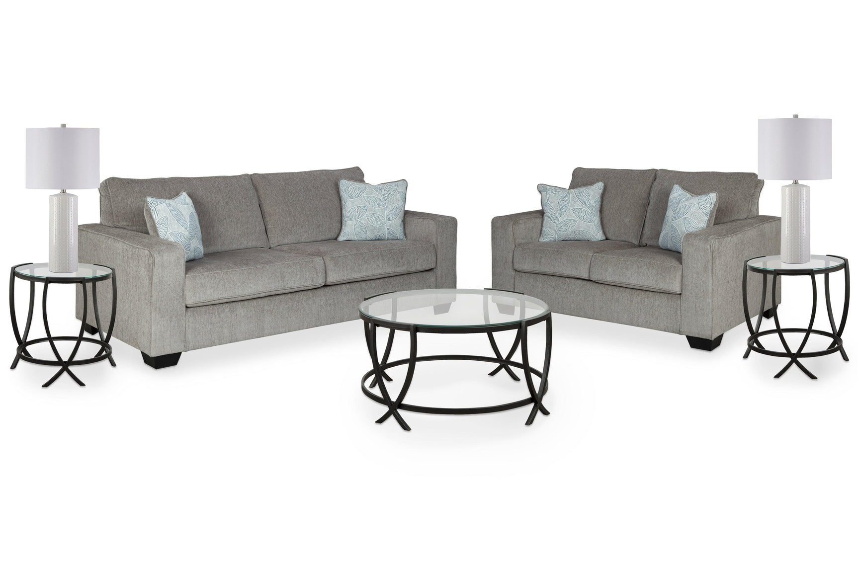 Altari Alloy 7 Piece Living Room - Ella Furniture