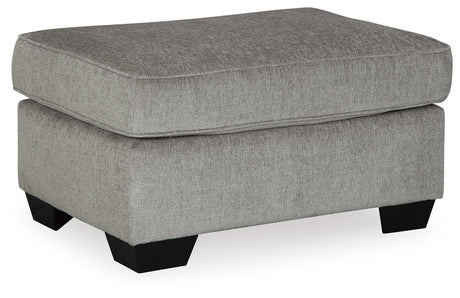 Altari Alloy Chair And Ottoman - Ella Furniture