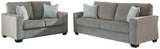 Altari Alloy Sofa And Loveseat - Ella Furniture