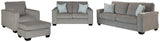 Altari Alloy Sofa, Loveseat, Chair And Ottoman - Ella Furniture