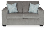 Altari Alloy Sofa, Loveseat, Chair And Ottoman - Ella Furniture