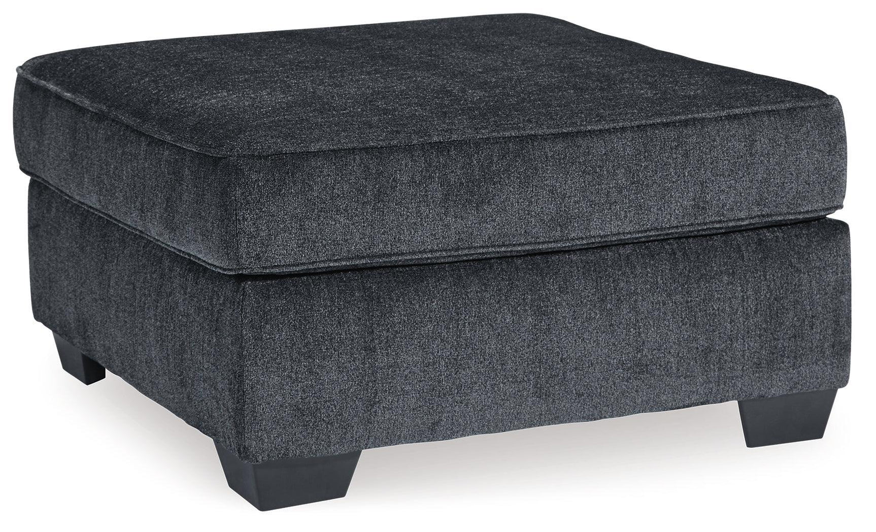 Altari Slate 2-Piece Sectional With Ottoman - Ella Furniture