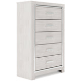 Altyra White Panel Bedroom Set - Ella Furniture