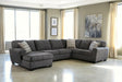 Ambee Slate 3-Piece Sectional With Ottoman PKG010934 - 28620S1 | 2862008 - Ella Furniture