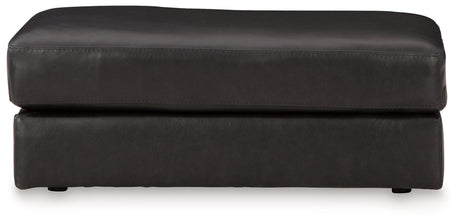 Amiata Onyx Chair And Ottoman - Ella Furniture